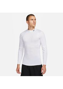 Nike , Trainingsshirt »M NP DF TIGHT LS MOCK« 1 Stk. tlg. , WHITE/BLACK , XL , XL , Sweatshirt von Nike