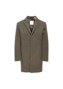 Only & Sons ONLY & SONS , Kurzmantel »ONSARON WOOL COAT OTW« , Greige , L , L , Mantel von Only & Sons