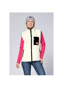 Chiemsee , Fleeceweste , Pristine , XL (42) , XL (42) , Chiemsee Damen Fleece Weste in Lammfelloptik