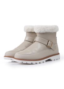 Luhta, Damen, Winterboots &raquo;MALLIKAS MS&laquo; Winterschuhe, Winterstiefel, Snowboots, gef&uuml;ttert, NATURAL WHITE, 37, NATURAL WHITE, Coole Winterboots von 