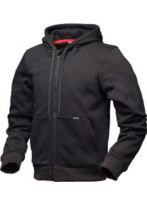 Modeka Jamey, zip hoodie , color: Black , size: L