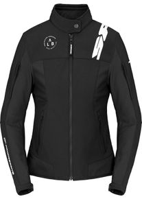 Spidi Corsa Tex, textile jacket women , color: Black/White , size: XL