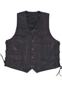 Modeka 1653, vest , color: Black , size: XL