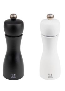 Duo Tahiti blanc et noir Duo moulin à sel et à poivre Peugeot