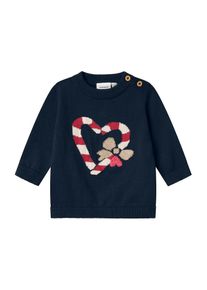 name it Pulóver 'NBFREAMO' unisex kék , Méret 56