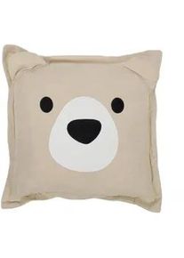 Kissen Kinderzimmer 40/40 cm , Beige , Textil , 40x15 cm , Schlaftextilien, Bettwäsche, Kinderbettwäsche