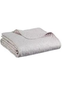 Atmosphera Createur d ́interieur Tagesdecke Set 260/240 cm , Beige , Textil , Rechteckig , 260x240 cm , Schlaftextilien, Bettwäsche, Tagesdecken