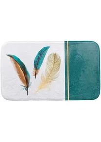 Douceur d'intérieur Douceur d ́intérieur Badezimmermatte Plumiss 45/75 cm , Multicolor , Textil , 45x75 cm , Badtextilien, Badematten