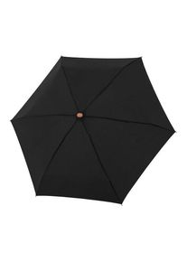 Doppler Nature Mini Paraguas de bolsillo 18 cm negro