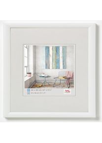 walther + design Marco de fotos Trendstyle de plástico, blanco, 13 x 18 cm