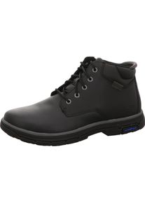 Skechers, Herren, Boots + Stiefel, RELAXED FIT:SEGMEN 2.0-BROGDEN, Schwarz, (46)