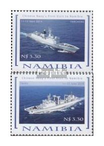 Namibia - Southwest 1482-1483 (completa.Problema.) MNH 2014 Navi da gu