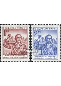 Cecoslovacchia 719-720 (completa.Problema.) usato 1952 Lotta