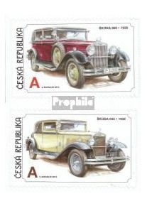 Repubblica Ceca 778-779 (completa.Problema.) MNH 2013 Cars