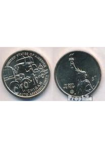 Stati Uniti 2025 D Michigan Stgl./unzirkuliert Rame, Nickel-Me plattie