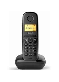 Gigaset Festnetztelefon A270, Telefon, Schwarz