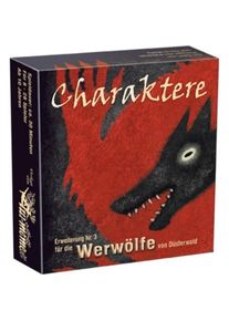 Asmodee Asmodée LUID0006 - Charaktere - Werwölfe von Düsterwald, 8-28 Spieler, ab 10 Jahren (DE-Erweiterung) (Deutsch)