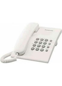 Panasonic Festnetztelefon Kx-Ts500Exw Weiss, Telefon, Weiss