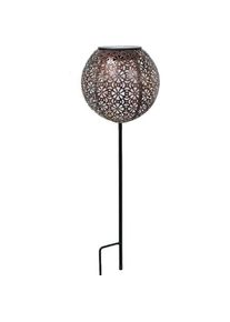 Galix, Gartenbeleuchtung, Solarlampe Retro 15 x 45 cm Dekoration (10 lm)