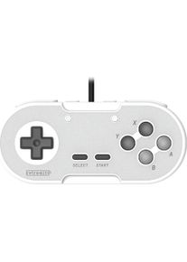 retro-bit Legacy 16 USB Port Controller Grey (Raspberry Pi 3, PC, Steam Machine, Switch), Gaming Controller, Grau