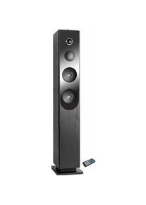 Inovalley Bluetooth Lautsprecherturm HP33-CD (CD Player, Bluetooth, 1x 100 W), Stereoanlage, Schwarz
