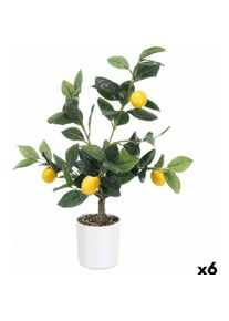 Ibergarden, Kunstpflanzen, Dekorationspflanze Schaum Polyäthylen Melamine Zitronenbaum 40 x 58 x 38 cm (6 Stück) (38 cm)