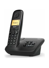 Gigaset Téléphone Répondeur DECT AL170A, Telefon, Schwarz