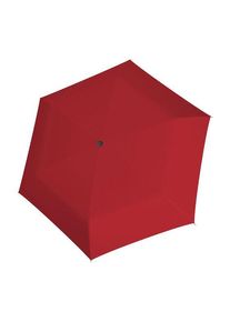 Doppler Carbonsteel Slim Taschenschirm 22 cm rot