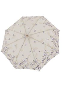 Doppler Nature Mini Taschenschirm 25 cm weiss