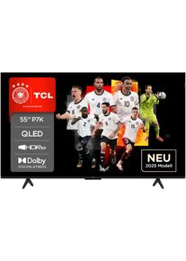 TCL QLED-Fernseher »55P71KX1« 139 cm/55 ′′ Smart-TV Multi-HDR in schwarz, Größe 55 ′′