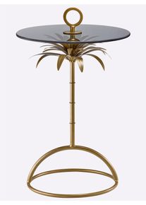 HEINE HOME Beistelltisch 1 Stk. tlg. in goldfarben, Größe B/H/T: 40 cm x 55 cm x 40 cm