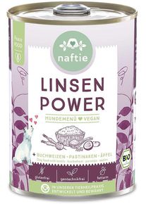naftie Linsen Power Bio Nassfutter, 12x400g