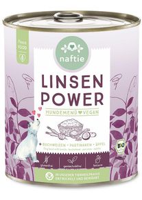 naftie Linsen Power Bio Nassfutter, 6x800g