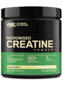 Optimum Nutrition Micronised Creatine Powder, 187 g Dose, Unflavoured