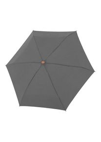 Doppler Nature Mini Ombrello tascabile 18 cm grigio