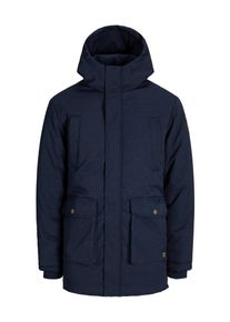 Jack & Jones JACK & JONES, Mænd, Vinterparka, Natblå, Størrelse S