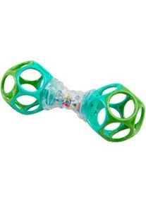 Greifling , Blau, Grün, Transparent , Kunststoff , 16.3 cm , BPA-frei, 89/686 Ewg, EN 71 , Rassel , Spielzeug, Babyspielzeug, Greiflinge & Rasseln