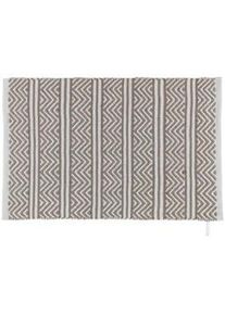 Wenko Badteppich Shaki 80/50 cm , Beige , Textil , 80x50 cm , Badtextilien, Badematten