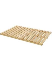 Nuxio Badvorleger Bambus Sanno 60/40 cm , Braun , Naturmaterialen , 40x60 cm , Badtextilien, Badematten