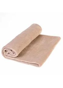 Atmosphera Createur d ́interieur Fleecedecke 180 cm , Beige , Textil , Rechteckig , 180x230 cm , Wohntextilien, Decken, Fleecedecken
