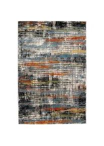 Novel Webteppich , Blau, Grau , Textil , Abstraktes , rechteckig , 160x230 cm , Oeko-Tex® Standard 100 , schnittfest, pflegeleicht, strapazierfähig , Teppiche und Böden, Teppiche, Moderne Teppiche
