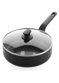 Greenpan Gp Essence Bratpfanne, 24 Cm, Pfanne + Kochtopf, Schwarz