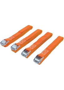 Perel, Spanngurt + Ladungssicherung, SPANNGURT 200 kg - 25 mm x 3,6 m - 4 St.