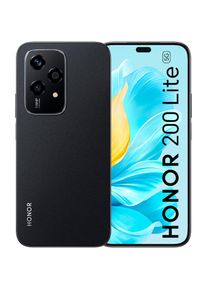 Honor , Smartphone »200 Lite« Mitternachtsschwarz , Mitternachtsschwarz , 5G, WLAN, Bluetooth