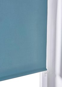 Verduisterend rolgordijn ophangen zonder boren - groen - maat 150x50 cm - bonprix