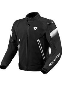 Revit Control Air H2O, textile jacket waterproof , color: Black/White , size: XXL