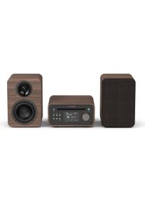 pure Classic Stereo Mini (CD Player, 2x 20 W), Stereoanlage, Braun