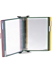 Tarifold, Prospektständer, Wandtarif, a4, 10 Taschen, farblich sortiert