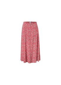 Tchibo - Bedruckter Midi-Rock - Damen - Gr. 46 - creme/gebl&uuml;mt