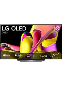 LG OLED-Fernseher »OLED55B36LA« 139 cm/55 ′′ Smart-TV bis zu 120 Hz in schwarz, Größe 55 ′′